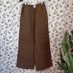 MATE the Label Everyday Linen Pants in Olive